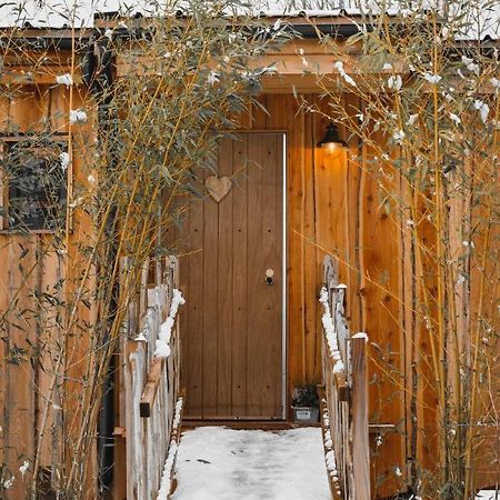 La Cabane Ofuro Villa Celles  Bagian luar foto