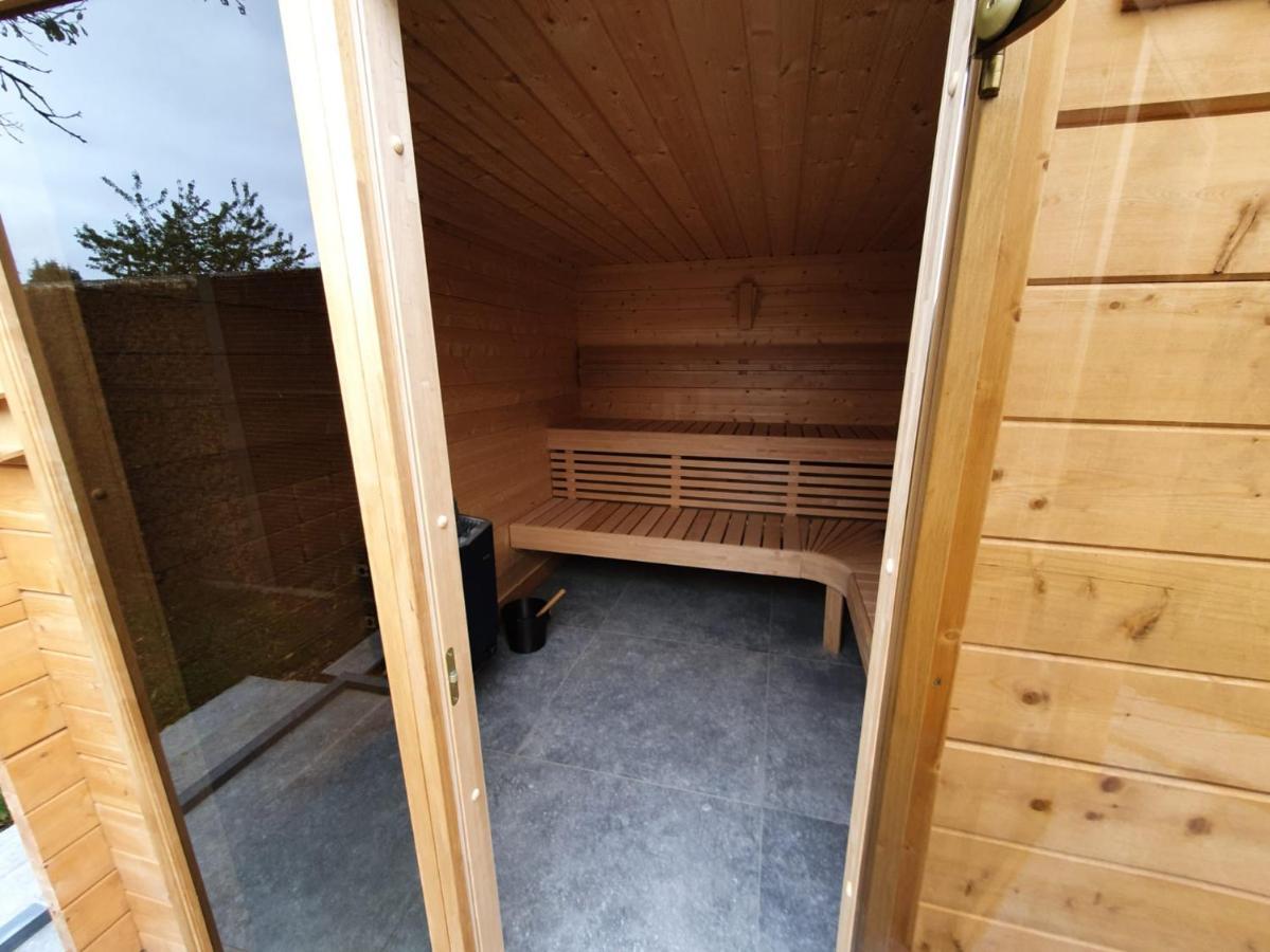 La Cabane Ofuro Villa Celles  Bagian luar foto