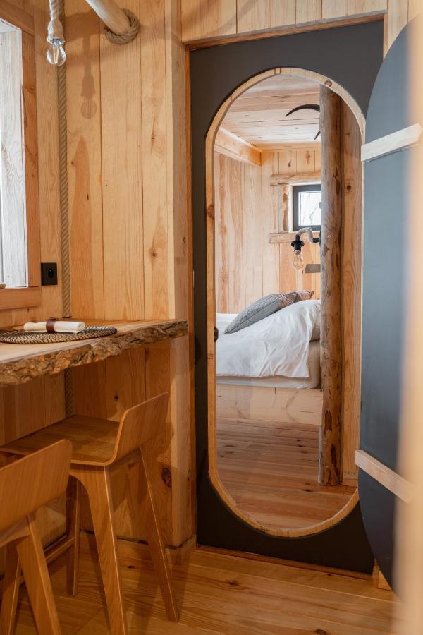 La Cabane Ofuro Villa Celles  Bagian luar foto