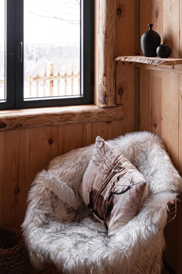 La Cabane Ofuro Villa Celles  Bagian luar foto